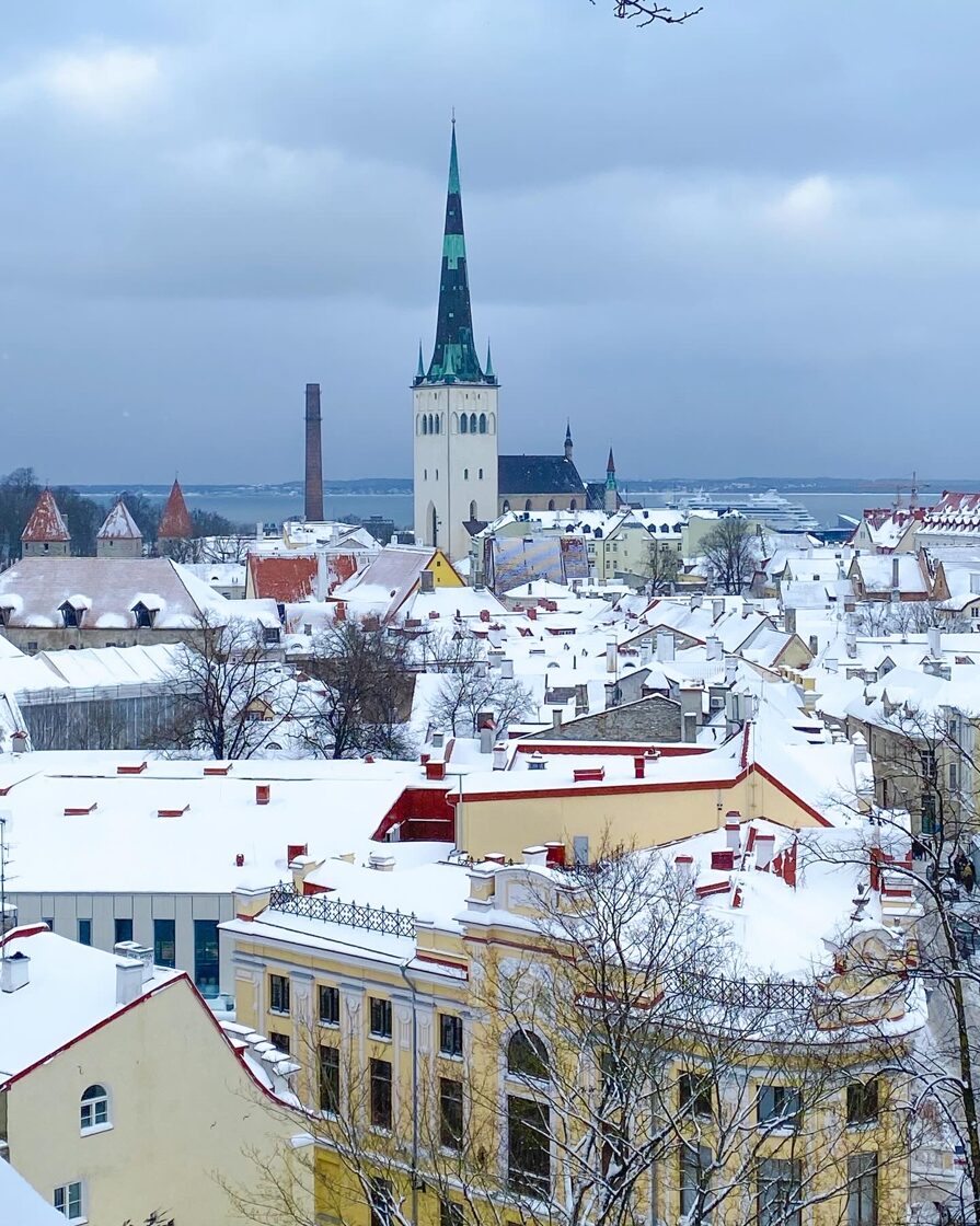 Tallinn Old Town landscape, Estonia