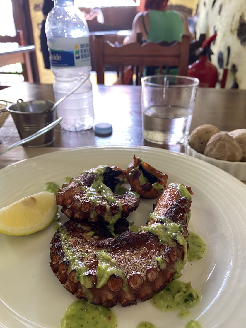 Pulpo a la Gallega, Garachico, Tenerife, Canary Islands