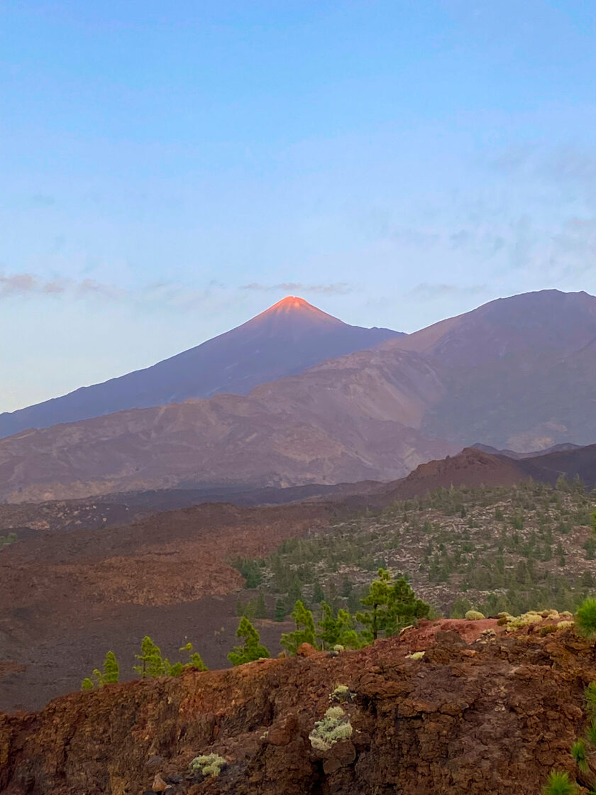 Teide peak view