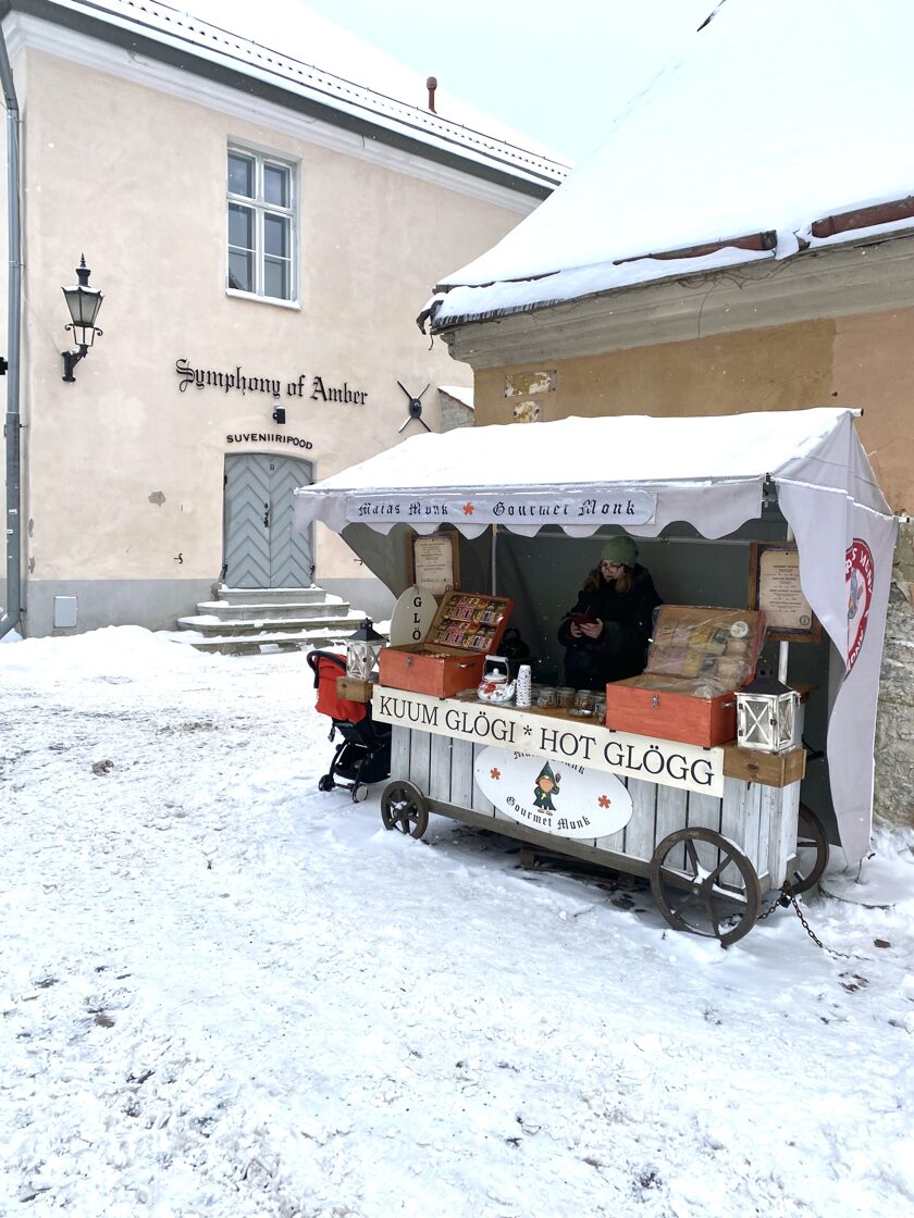 Typical Estonian street food, Tallinn Old Town